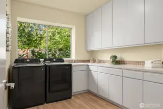 Main Floor Oversized Laundry Room
