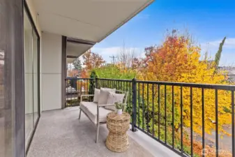 Large deck off living area perfect for indoor/outdoor entertaining