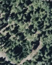 Aerial view of property