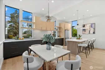 Upper unit main floor
