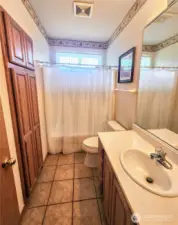 Main full bath.