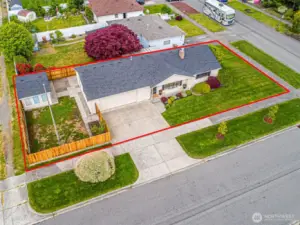 You'll be impressed by the condition of the home.  Plenty of room for the gardener here.