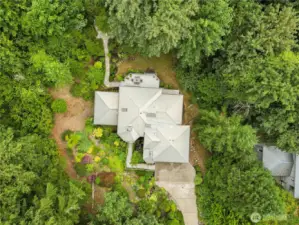Metal roof for peace of mind.