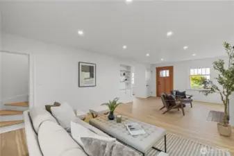 Entry and Living Room