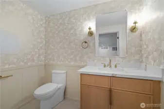 1/2 Bathroom in Basement