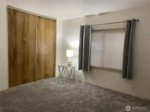 Primary bedroom suite with walk in closet!