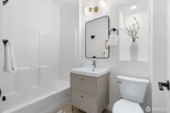 Updated Full Bathroom on Main Level