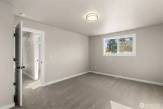 Bedroom 2 on upper level.