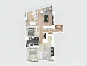 3D Floor Plan