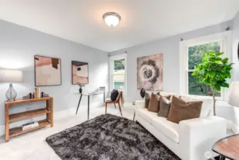 Room adjoining primary bedroom. Multiple uses possible.