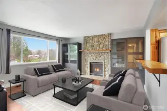 Virtually staged. . .