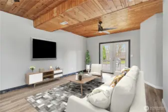 Virtually staged. . . .