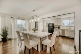 Dining/Kitchen Area Upstairs.