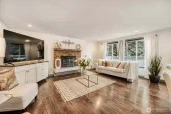 Main Living Room Upstairs.