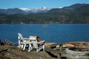 Imagine drinking your favorite coffee or glass of wine in the summer; or any clear night year around...