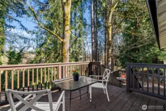 Upper Deck facing yard  12615 68th Av Ct E, Puyallup, WA 98373-8821