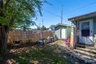 Unit #1302 - Fully fenced private backyard