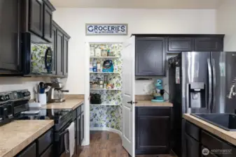 Kitchen with Pantry