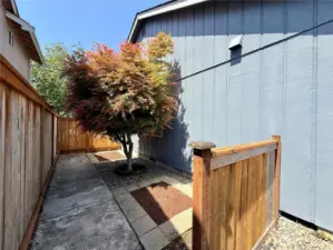 Side of home.