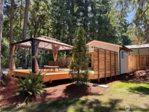 This is the summer entertaining spot.
