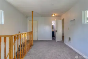 Upstairs