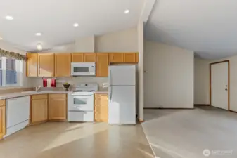 Kitchen to living room