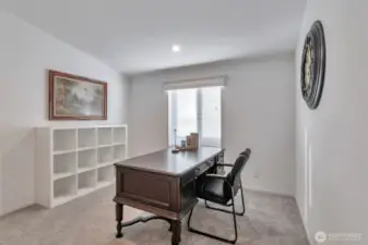 Lots of possibilities - office, bedroom, craft center, workout room?  You choose!