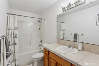 Upstairs bathroom