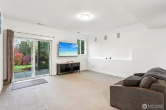 Fully finished basement