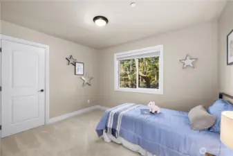 Third upstairs bedroom.