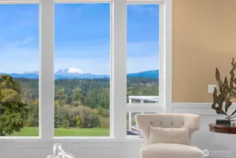 Views Of Mount Baker from living Room