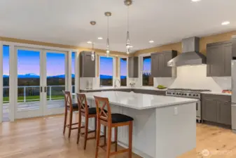 Expansive Kitchen with Viking Appliances