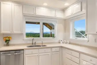 Views from apartment Kitchen