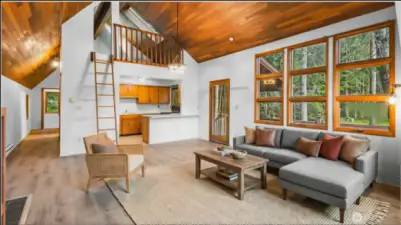 Virtually staged with Ai