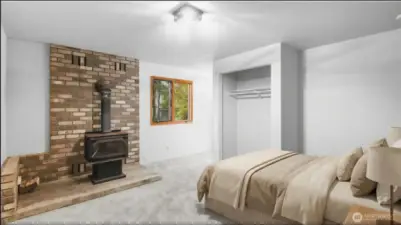 Virtually staged with Ai