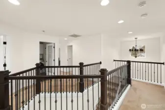 Upstairs landing