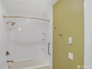 Primary full bath now vacant.