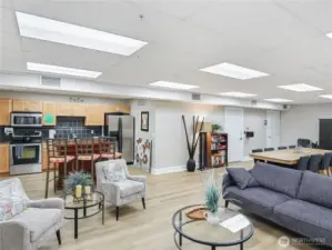 The owners lounge complete with full kitchen and bathrooms.  You can book this room for special events/dinners with family and enjoy a movie.