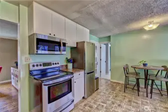 There is a large pantry off the kitchen as well