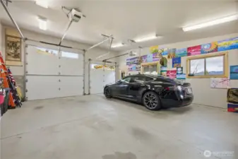 Inside Garage