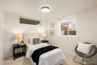 The basement rooms also contains a minisplits keeping the space completely climate controlled