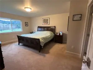 Large primary bedroom!