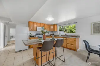 Downstairs kitchen