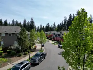 Charming neighborhood with a playground and walking trails for a connected, active lifestyle and don't forget the beautiful green belt views.