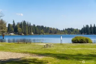 Flowing Lake Park nearby