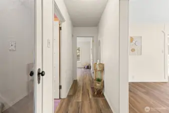 Main level hallway