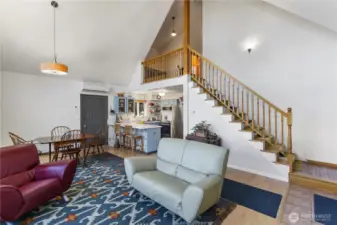 Main floor entry