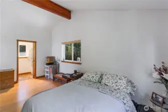 Upper level primary bedroom