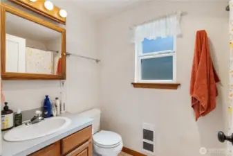 Main floor bathroom