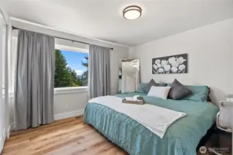 Primary Bedroom with Peekaboo View